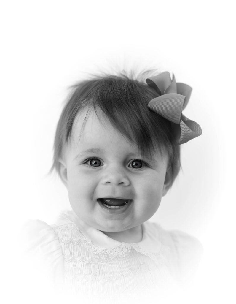 Heirloom portrait, 9 month milestone session, north alabama photographer, madison alabama photography, timeless photo, portraits