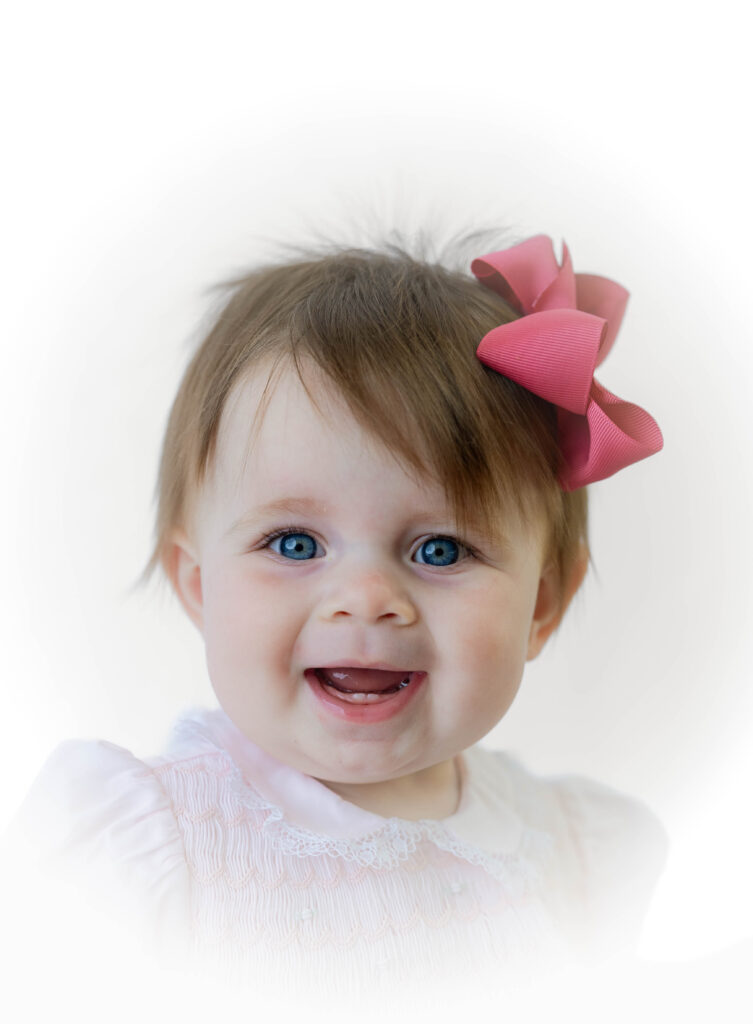 Heirloom portrait, 9 month milestone session, north alabama photographer, madison alabama photography, timeless photo, portraits