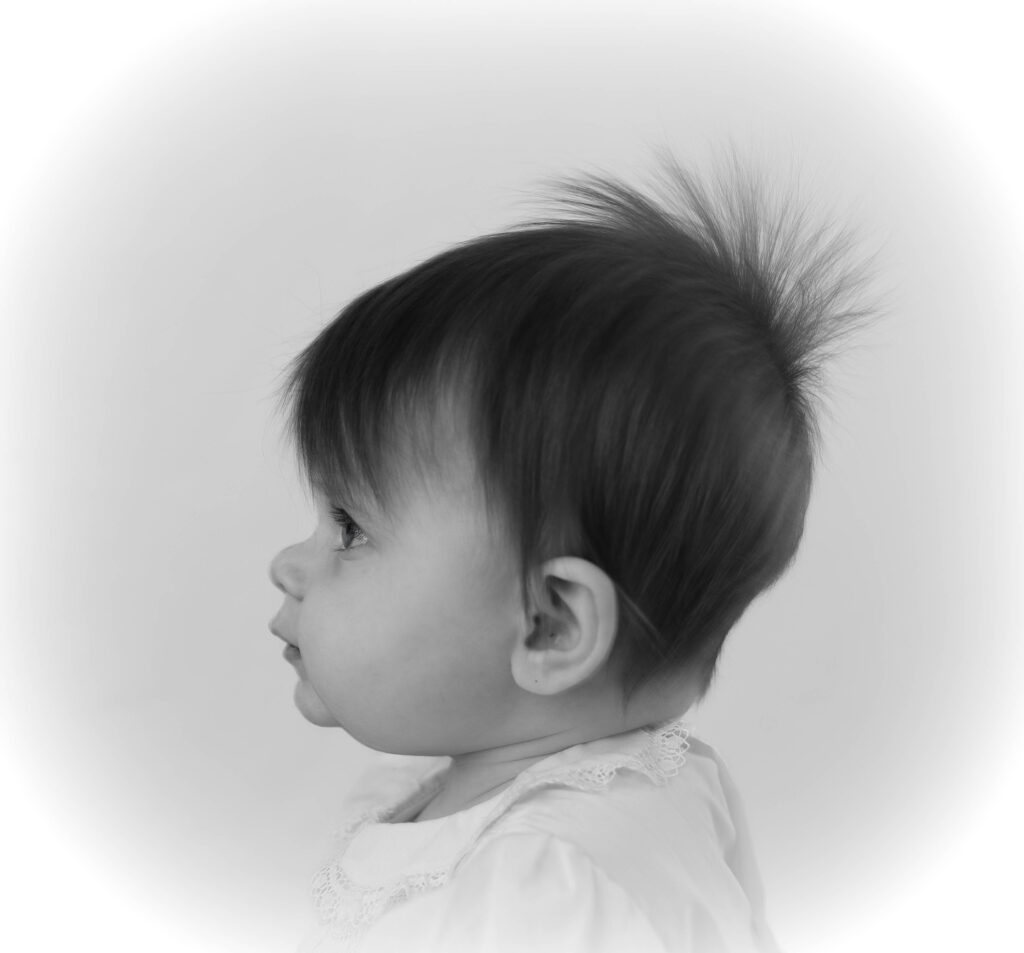 Heirloom portrait, 9 month milestone session, north alabama photographer, madison alabama photography, timeless photo, portraits